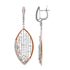 Pendientes en oro con Diamante SI2 (H) (Estée Collection)