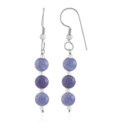 Pendientes en plata con Tanzanita