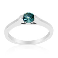 Anillo en plata con Zircón de Ratanak Kirí