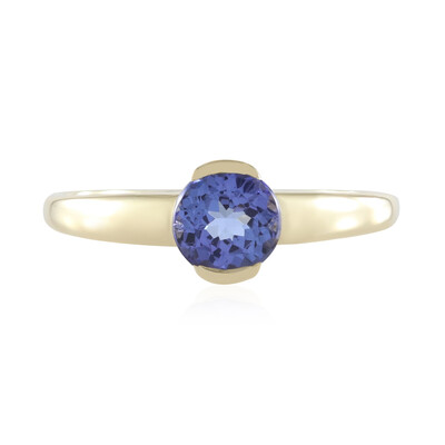Anillo en oro con Tanzanita AAA