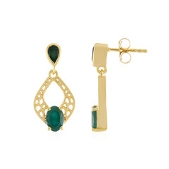 Pendientes en plata con Grandidierita