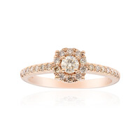 Anillo en oro con Diamante rosa de Francia de Argyle SI1