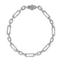 Brazalete en oro con Diamante I1 (H)  (CIRARI)