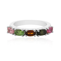 Anillo en plata con Turmalina