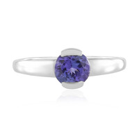 Anillo en oro con Tanzanita AAA