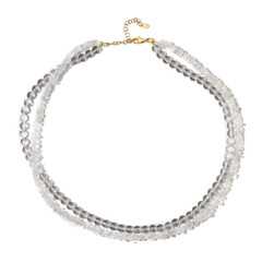 Collar en plata con Cuarzo blanco