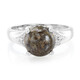 Anillo en plata con Cuarzo Dinosaurio