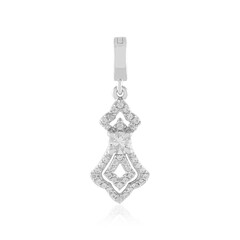 Colgante en plata con Zafiro blanco