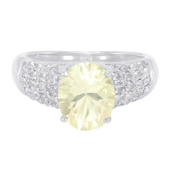 Anillo en plata con Piedra del sol