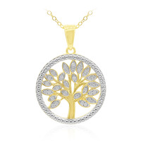 Collar en plata con Zircón