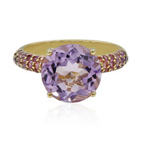 Anillo en plata con Amatista Rosa de Francia