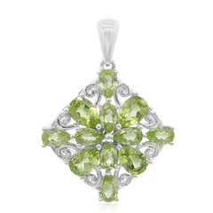 Colgante en plata con Peridoto
