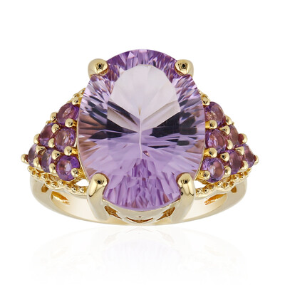 Anillo en plata con Amatista de Bolivia
