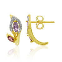 Pendientes en plata con Amatista