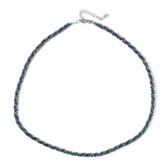 Collar en plata con Hematita mística