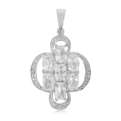 Colgante en plata con Goshenita
