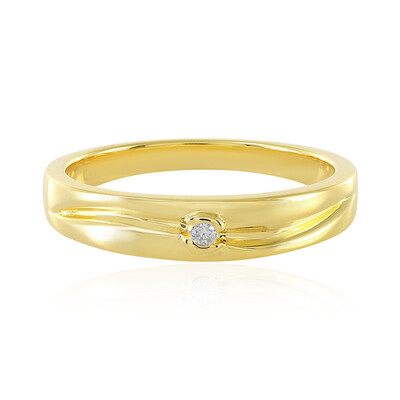 Anillo en plata con Diamante PK (J)