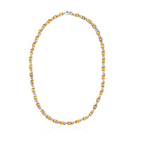 Collar en plata con Citrino