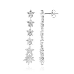 Pendientes en plata con Zircón