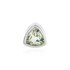 Colgante en plata con Amatista verde