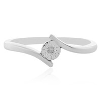 Anillo en plata con Diamante I2 (H)