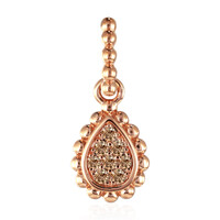 Colgante en oro con Diamante rosa de Francia de Argyle SI1
