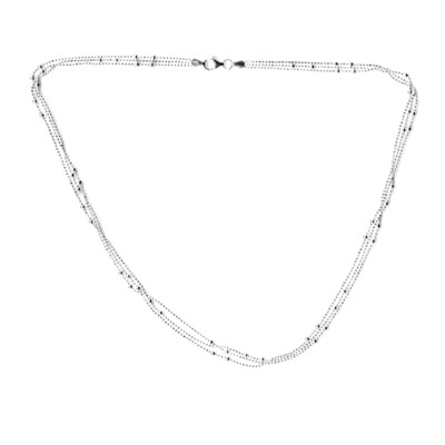Cadena en plata