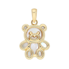 Colgante en oro con Nácar