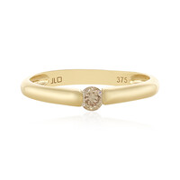 Anillo en oro con Diamante chocolate I1