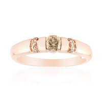 Anillo en oro con Diamante rosa de Francia de Argyle VS1