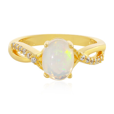Anillo en plata con Ópalo de Welo