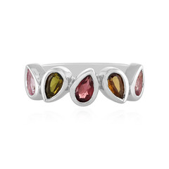 Anillo en plata con Turmalina