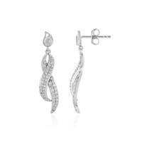 Pendientes en oro con Diamante SI2 (H) (de Melo)