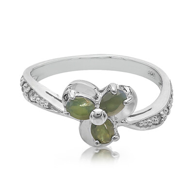 Anillo en plata con Alejandrita