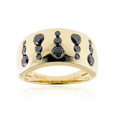 Anillo en oro con Diamante negro (de Melo)
