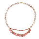 Collar en plata con Rodocrosita