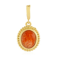 Colgante en plata con Piedra del sol