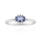 Anillo en plata con Tanzanita