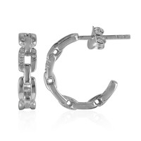 Pendientes en plata con Zircón