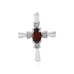 Colgante en plata con Granate de Mozambique