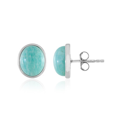 Pendientes en plata con Amazonita