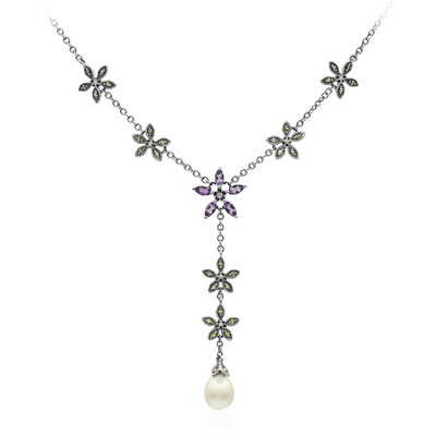 Collar en plata con Perla Freshwater