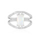 Anillo en oro con Ópalo Welo AAA (SUHANA)