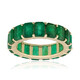 Anillo en oro con Esmeralda de Zambia