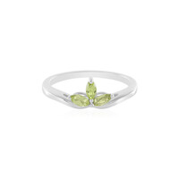 Anillo en plata con Peridoto