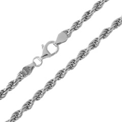 Cadena en plata