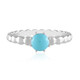 Anillo en plata con Turquesa bella durmiente (Faszination Türkis)