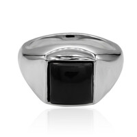 Anillo en plata con Ónix negro