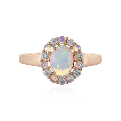 Anillo en plata con Ópalo de Welo