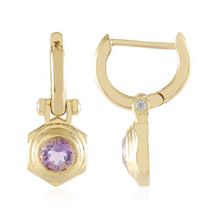 Pendientes en plata con Cuarzo azur